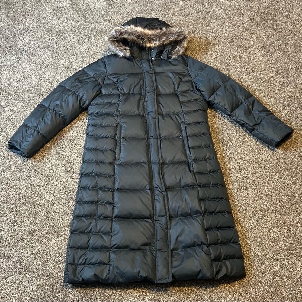 Eddie Bauer lodge down duffel coat